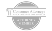 Consumer Attorneys Association of Los Angeles member badge